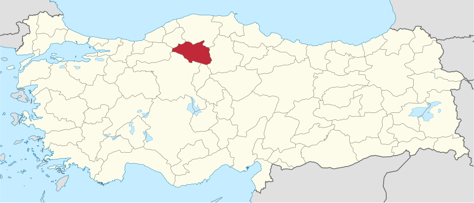 Fayl:Çankırı in Turkey.svg
