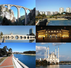 Skyline of Adana