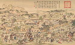 Tonguzluq jangi, 1758; General Chjao Xui Yorkentni egallashga harakat qiladi, ammo magʻlub boʻladi