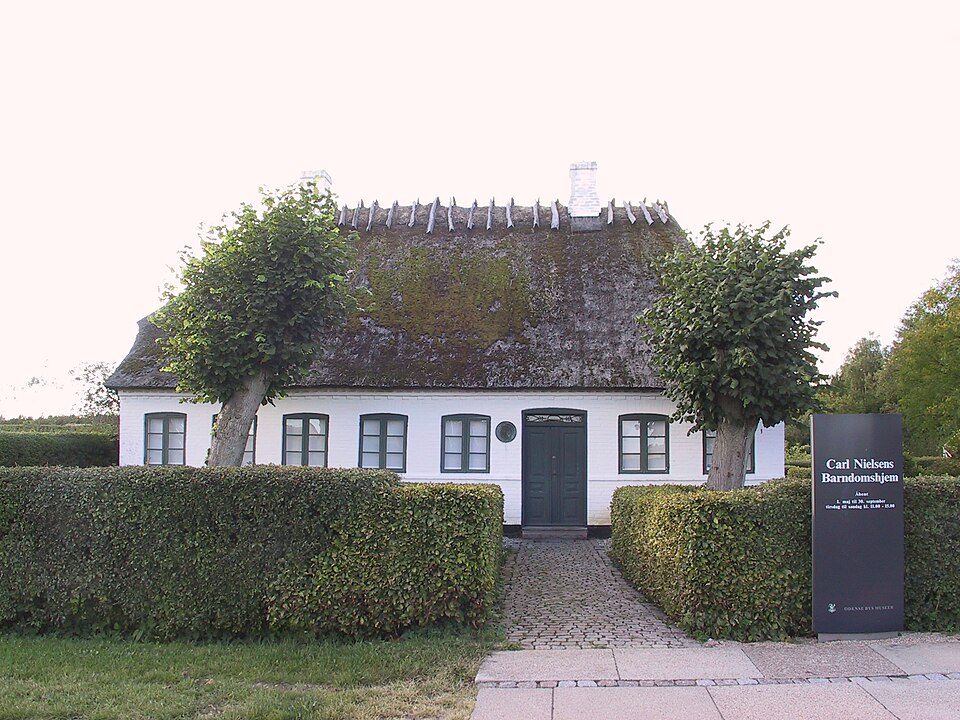 Fayl:Denmark-Carl Nielsen's Childhood Home.JPG
