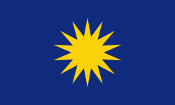Malayziya Xitoy Uyushmasi (MCA) bayrogʻi.