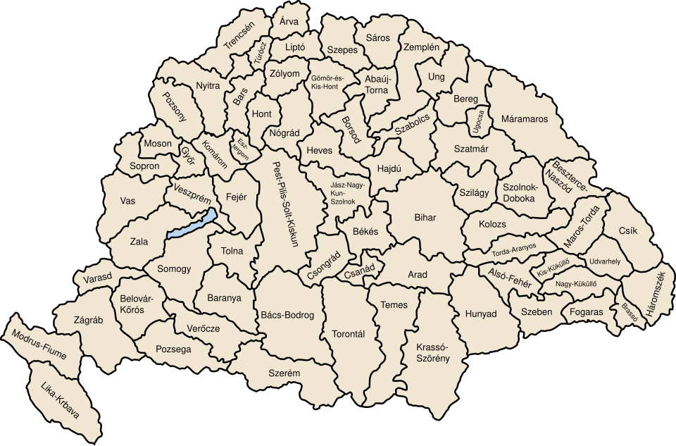 Fayl:Kingdom of Hungary counties.svg