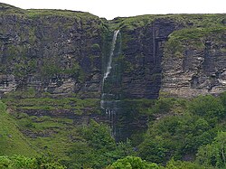 Sruth in Aghaidh an Aird, Ireland’s tallest waterfall