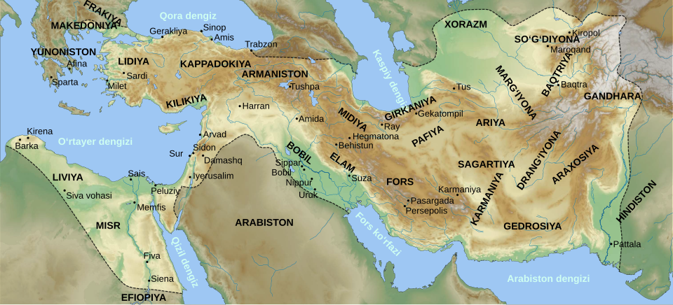 Fayl:Achaemenid Empire Uz.svg