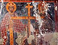 Rim imperatori Konstantin I Magnus onasi Helena Konstantinopol bilan.