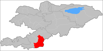 Oloy tumani xaritada