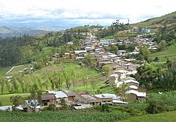 Skyline of Querocoto