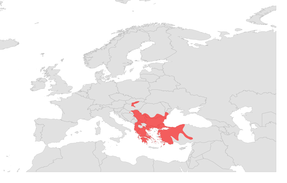 Fayl:Ablepharus kitaibelii range map.svg