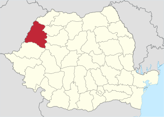 Bihor okrugi xaritada