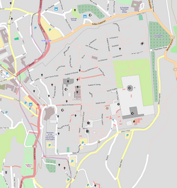 Goʻng darvozasi is located in Jerusalem