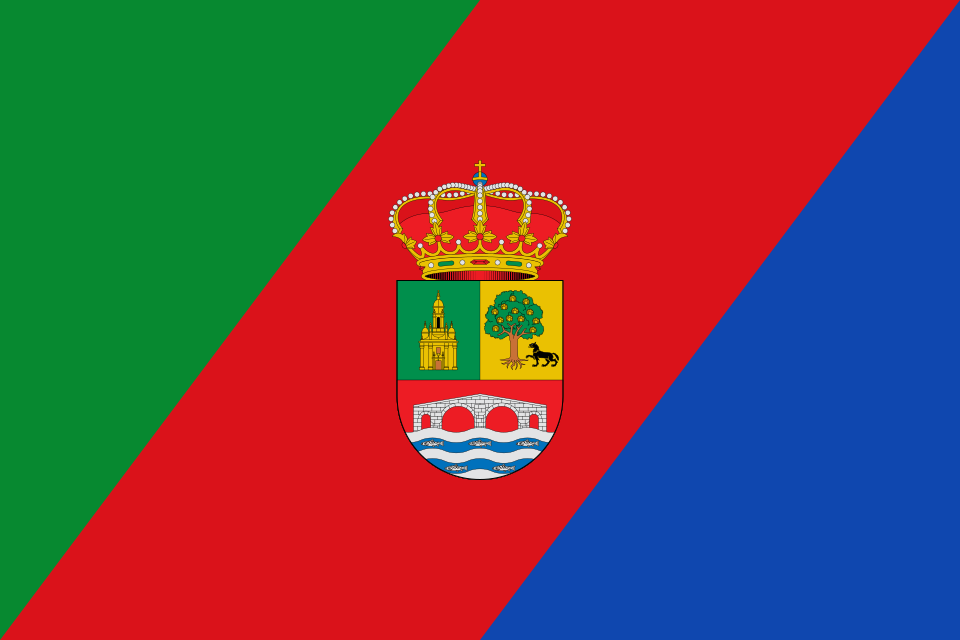 Fayl:Bandera de Hermisende (Zamora).svg
