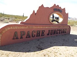 Skyline of Apache Junction
