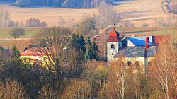 Skyline of Borovnice