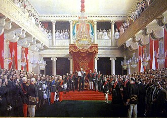 Imperator Aleksandr IIning Finlandiyadagi 1863-yilgi Diet sessiyasida ochiq deb eʼlon qilinishi, 1865-yil