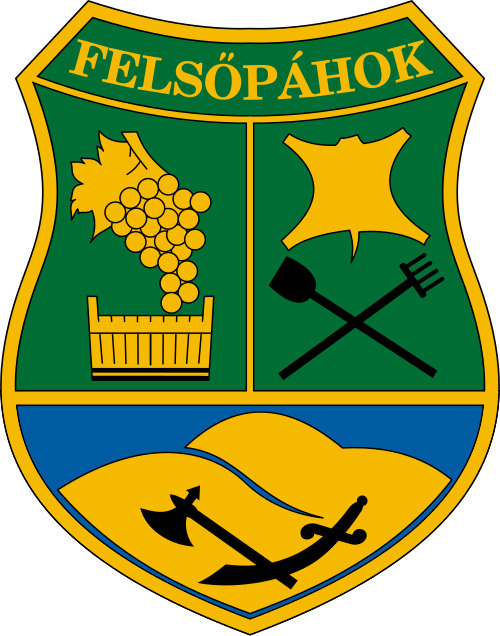 Fayl:HUN Felsőpáhok COA.svg