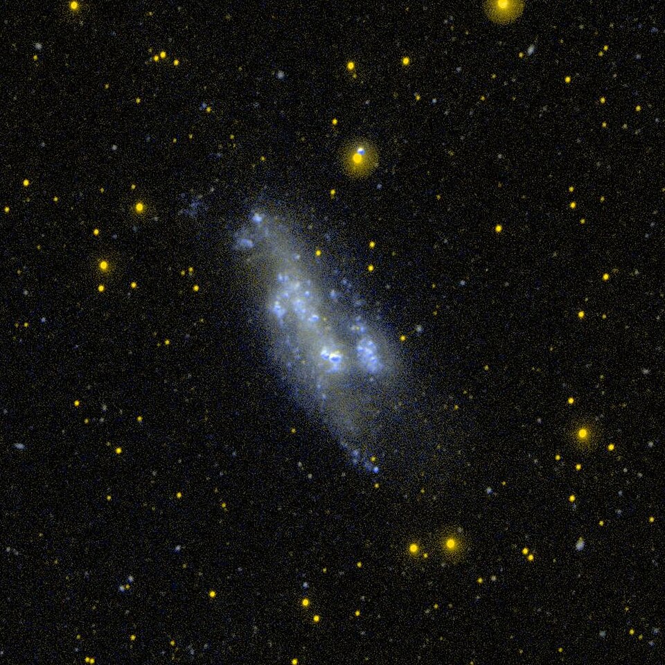 Fayl:NGC 2366 2363 GALEX WikiSky.jpg