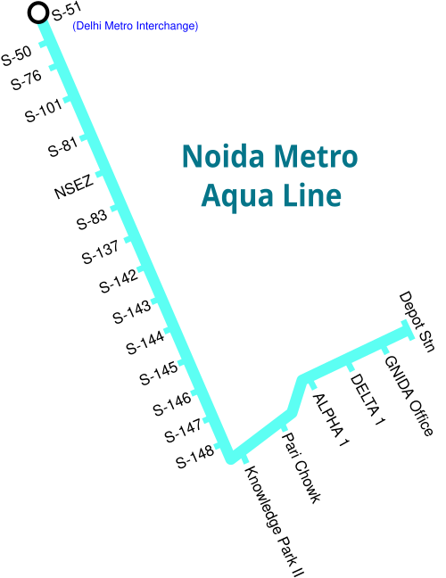 Fayl:Noida Metro Map.svg