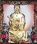 Bangka Lungshan ibodatxonasi, Taypeydagi Mañjuśrī haykali.