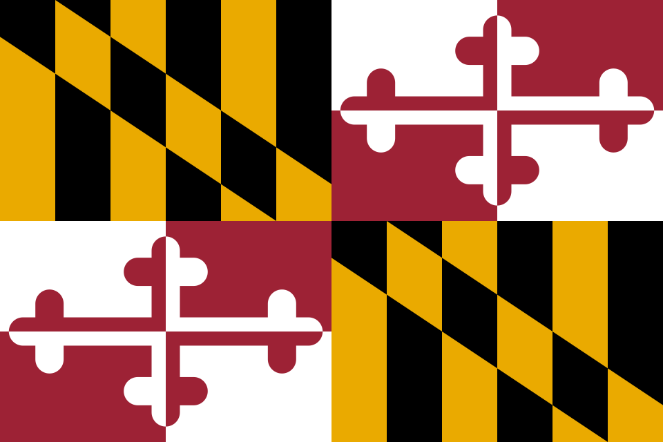 Fayl:Flag of Maryland.svg