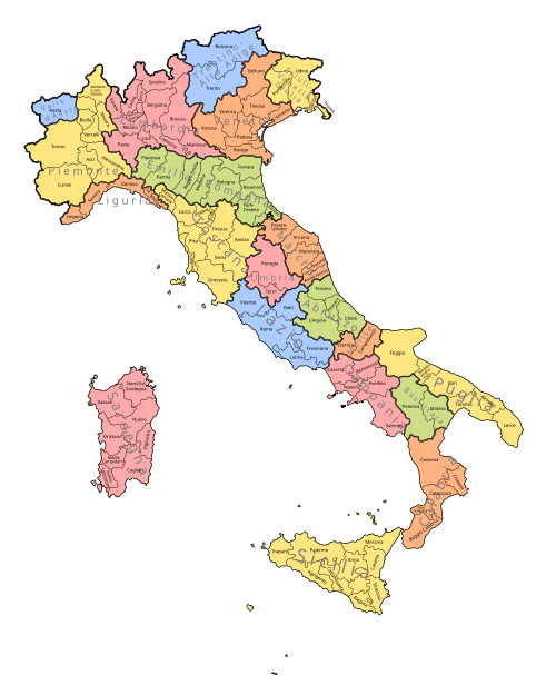 Fayl:Italian regions provinces.svg