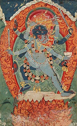 Bhairava va Kali birlikda