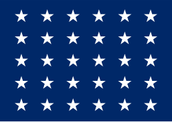 Fayl:US Naval Jack 30 stars.svg