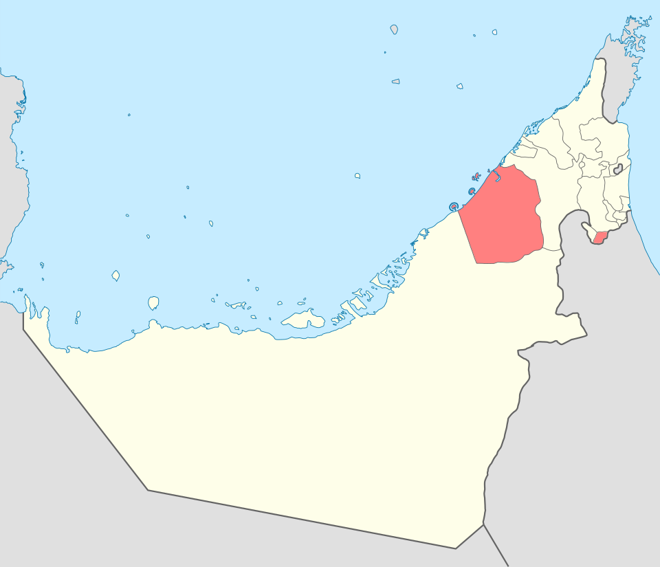 Fayl:Map of Dubai blank.svg