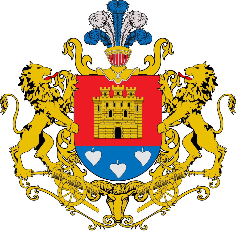 Fayl:Escudo de Elgoibar ornamentado.svg