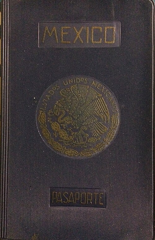 Fayl:Mexican passport 1962.jpg