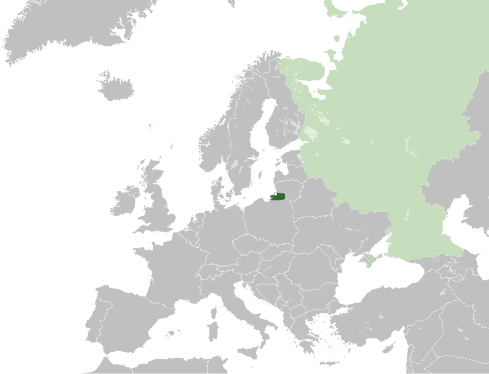 Fayl:Kaliningrad Oblast within Europe.svg