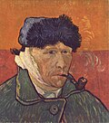 "Kesilgan quloqli avtoportret"