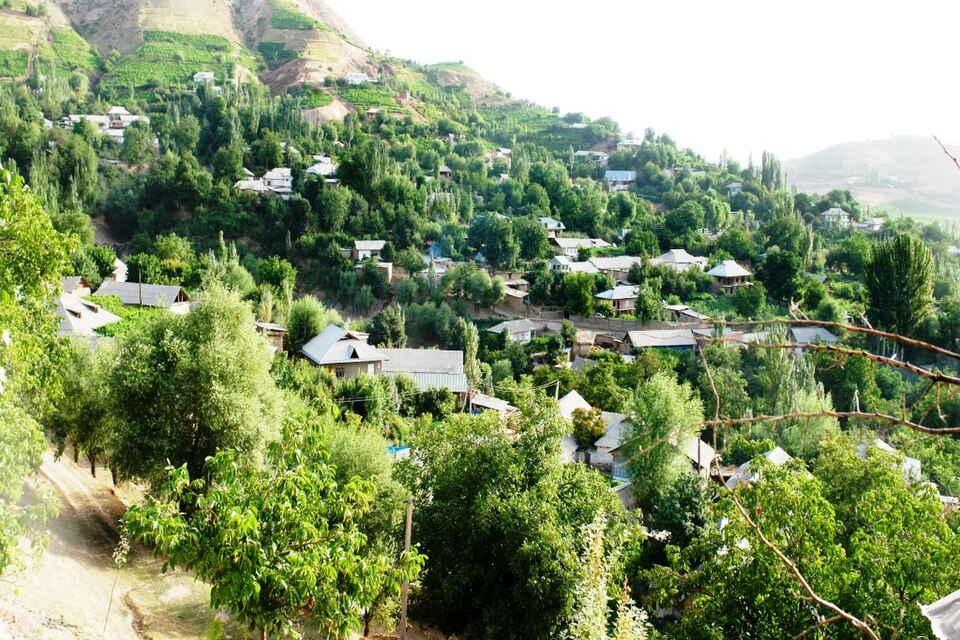 Fayl:Кишлак Нилу, пейзаж, Таджикистан.jpg