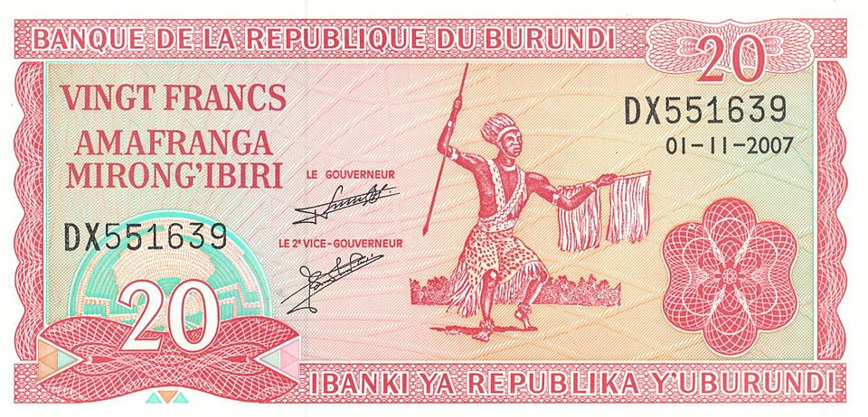 Fayl:Burundi 20 Franc Obverse.jpg