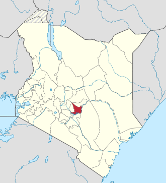 Embu okrugi xaritada