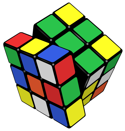 Fayl:Rubik's cube.svg