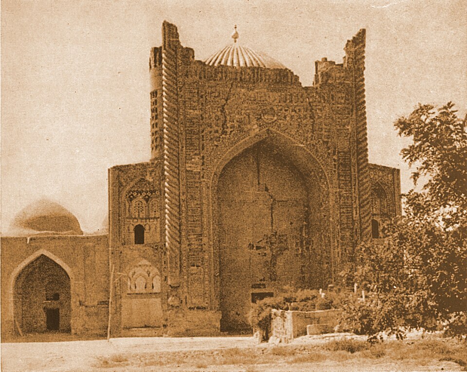 Fayl:Green Mosque Balkh 1881.jpg