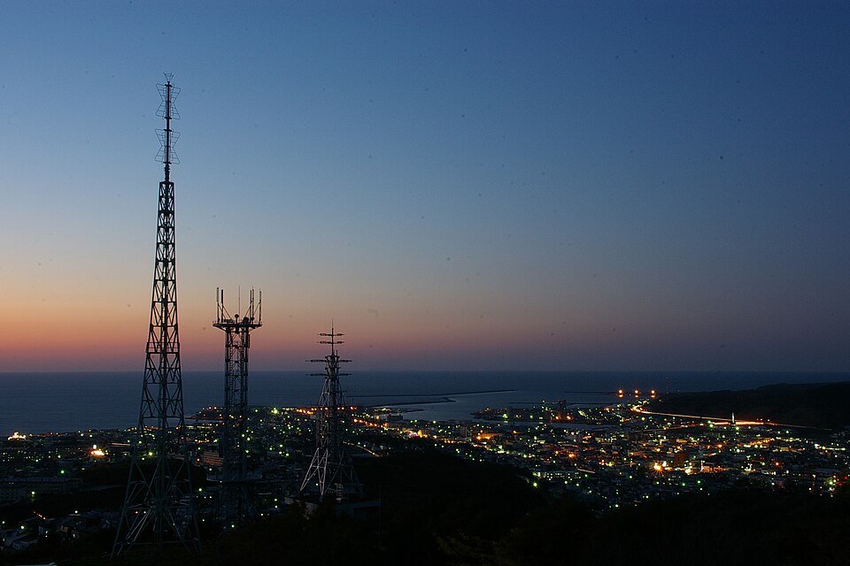 Fayl:Rumoi city nightview.JPG