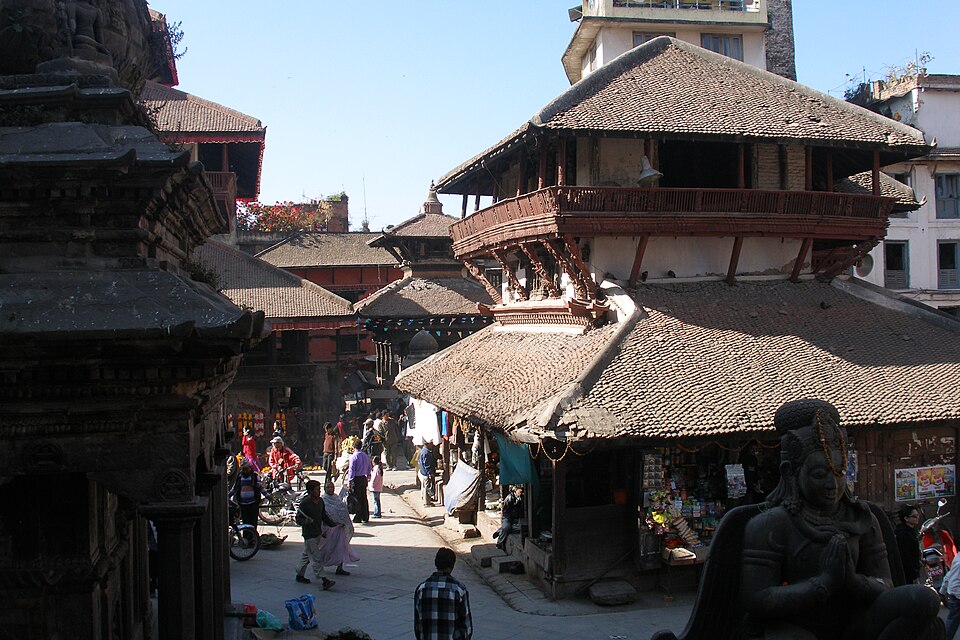Fayl:Kathmandu Durbar Square, Temples, Nepal.jpg
