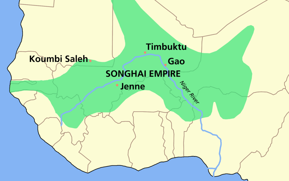 Fayl:SONGHAI empire map.PNG