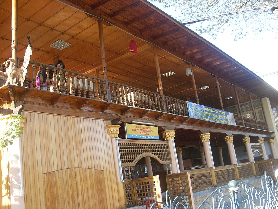Fayl:Street Registan Restaurant "Labigor".JPG