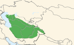 Urial yashash hududi
