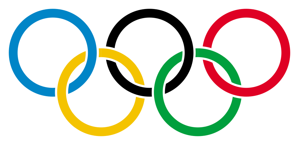 Fayl:Olympic rings with white rims.svg