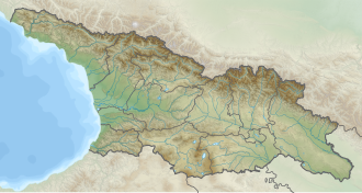 Location map/data/Georgia (country) is located in Georgia