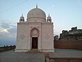 Entrance of the mausoleum