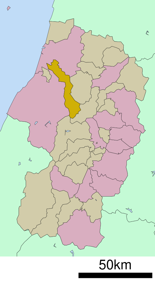 Fayl:Shonai in Yamagata Prefecture Ja.svg