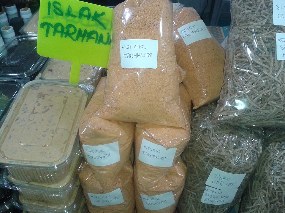 Fayl:Tarhana in Turkey (new varieties).jpg
