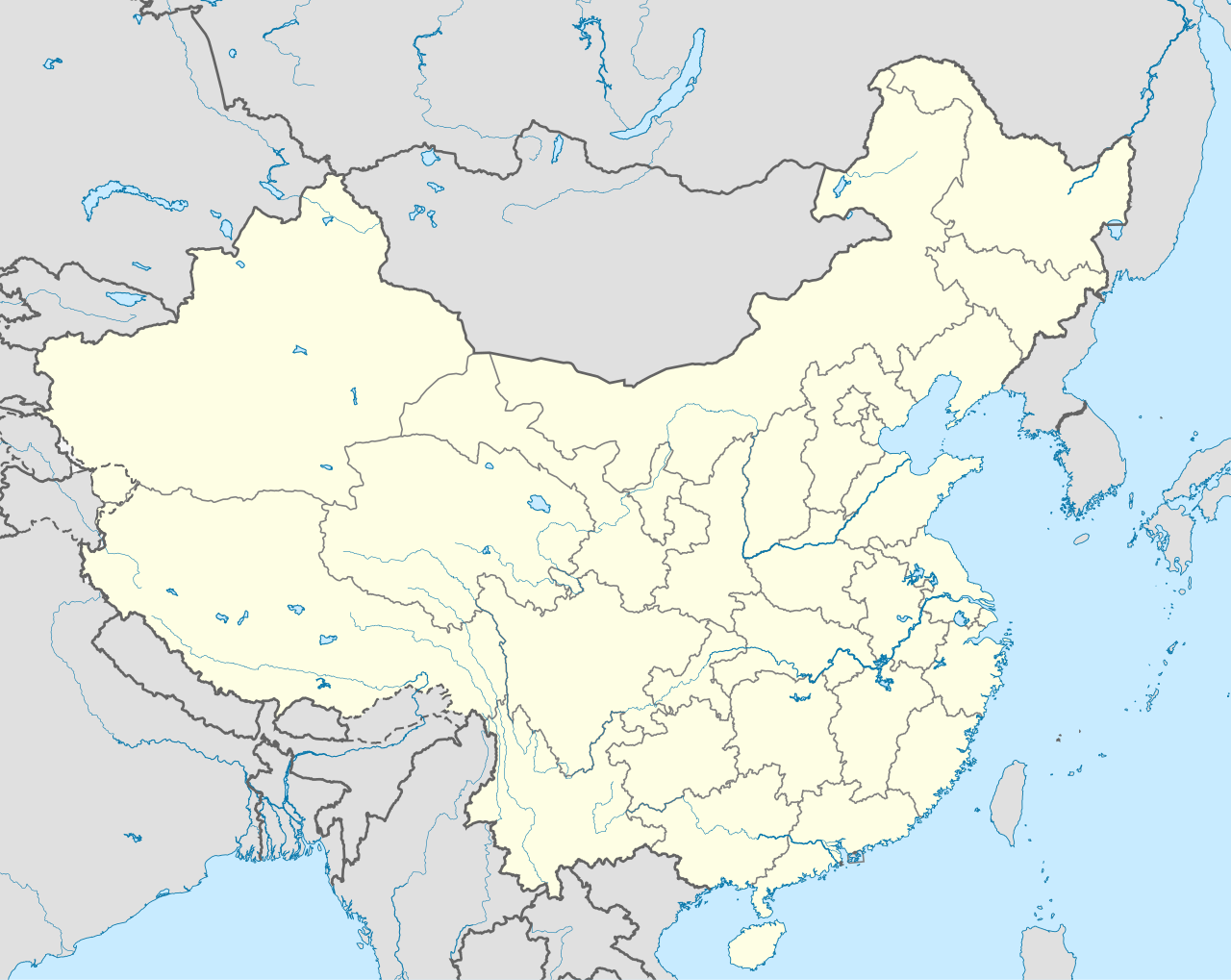 Xitoy shaharlari aholisi roʻyxati is located in China