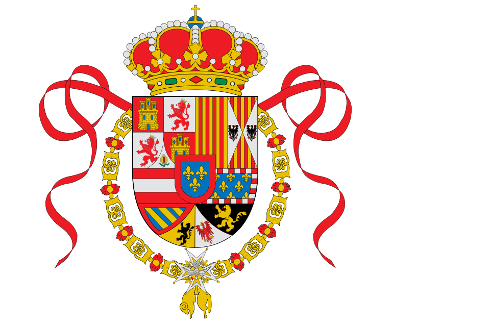 Fayl:Flag of Spain (1701–1760).svg