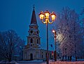 Церковь зимой