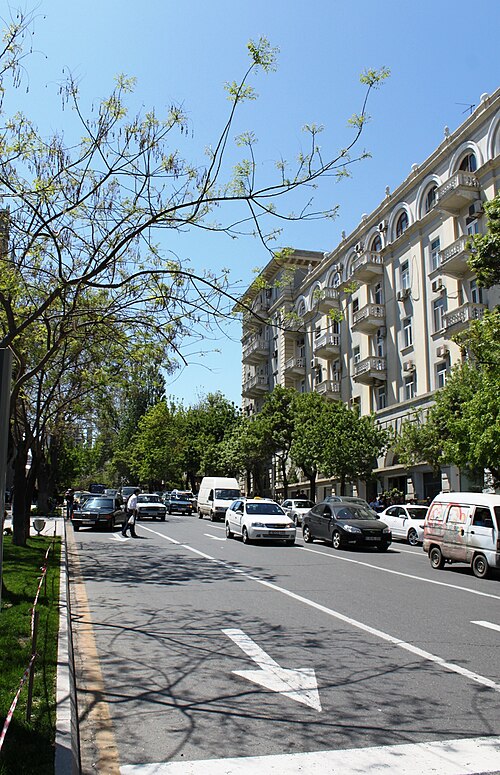 Fayl:Istiglaliyyat Street, Baku, 2010.jpg
